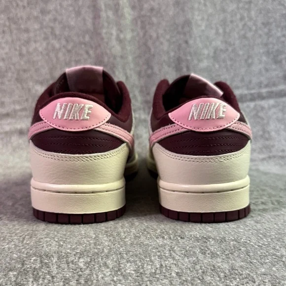 Nike Dunk Low Shoes Retro PRM Valentines Day Pink Maroon W  display picture 1